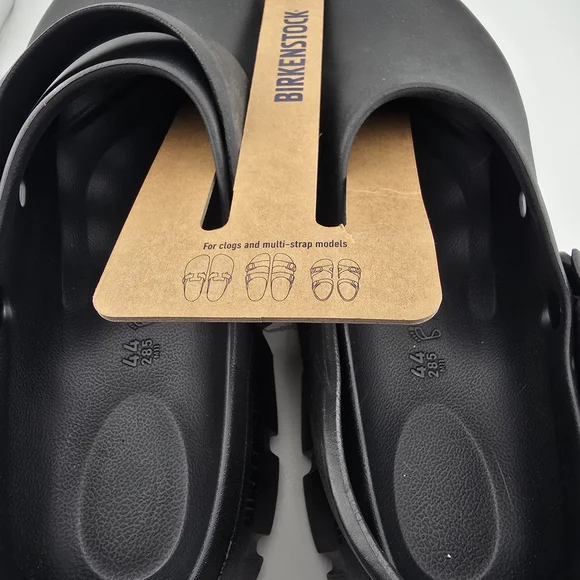 Birkenstock EVA Clogs Black Size 44 / US 11 Waterproof Slip On Shoes - Picture 3 of 6